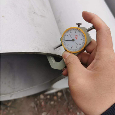 ขัดท่อเหล็กสแตนเลส 304 316L Ss Round Tube