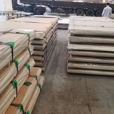 แบน 430 แผ่นเหล็กสแตนเลสสีเงิน Astm Jis Standard