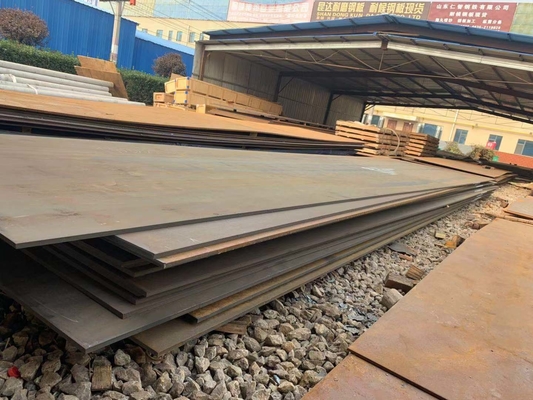 1000-2200mm Steel Wear Plate รีดร้อนสวมแผ่นเหล็กทน
