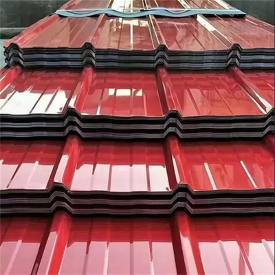 Prepainted GI / PPGI / PPGL หลังคาเหล็กลูกฟูกแผ่นหนา 3mm หนา