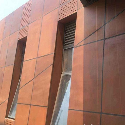 เหล็กแผ่น Corten ทนต่อการกัดกร่อนขนาดที่กำหนดเองสำหรับภูมิทัศน์