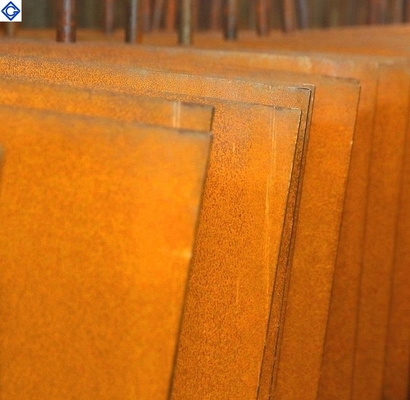 เหล็กแผ่น Corten ทนต่อการกัดกร่อนขนาดที่กำหนดเองสำหรับภูมิทัศน์