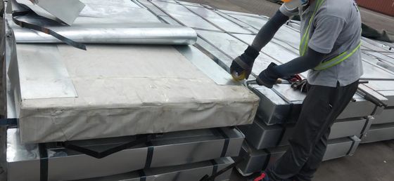 เหล็กแผ่นรีดเย็น GI DX51D แผ่นเหล็กชุบสังกะสีแบบจุ่มร้อน