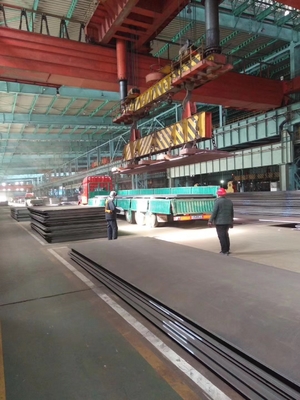 การรักษาสนิม แผ่นเหล็กโครงสร้างคาร์บอน ASTM A36 Q235 SS400 AISI 1060