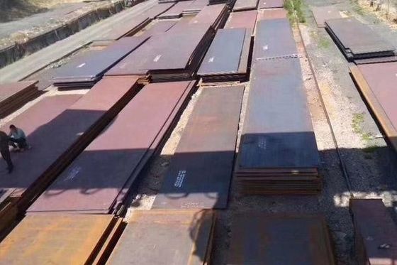 Corten แผ่นเหล็กคาร์บอนรีดร้อน JIS SMA400AW ป้องกันการกัดกร่อน