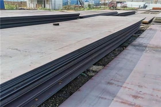 Corten แผ่นเหล็กคาร์บอนรีดร้อน JIS SMA400AW ป้องกันการกัดกร่อน