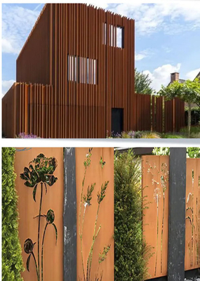 การรักษาสนิม Corten เหล็กแผ่นรีดร้อน Resisitance สภาพอากาศ