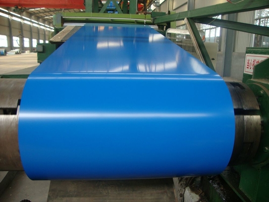 ขดลวดเคลือบ PPGI เคลือบสังกะสีเคลือบสี ASTM A653 ม้วนแผ่นเคลือบสี