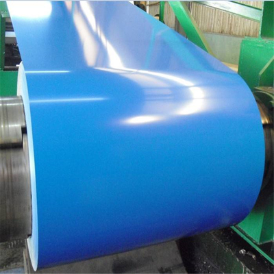 ขดลวดเคลือบ PPGI เคลือบสังกะสีเคลือบสี ASTM A653 ม้วนแผ่นเคลือบสี