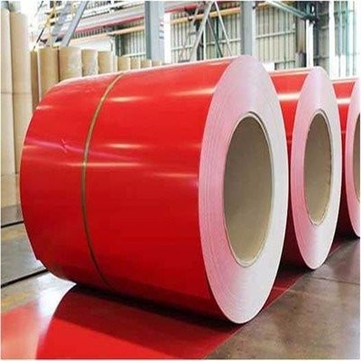 SECC DX51 ZINC เคลือบ PPGI ม้วนเหล็กเคลือบสีเคลือบเย็น / จุ่มร้อน