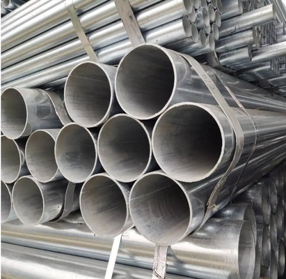 ตาราง 2 นิ้วท่อเหล็ก Bared Galvanized Anti Corrosive Treatment