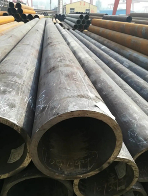 ERW Carbon Steel Seamless Tube เคลือบสังกะสีสม่ำเสมอสำหรับการก่อสร้าง