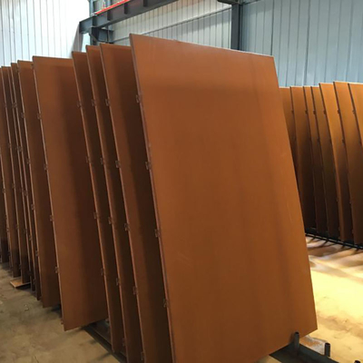 ASTM A588 แผ่นเหล็ก Corten A242 5mm 40mm SPA Plat