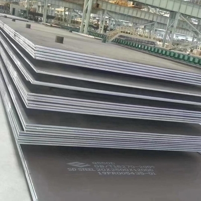 แผ่นเหล็กคาร์บอนอ่อน MS ASTM A131 A36 S235 S335 St52 แผ่นรีดร้อน 2 มม. 3 มม.